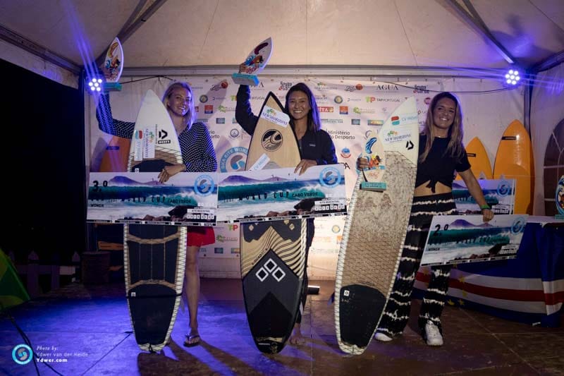 GKA Kite Surf World Cup 2019 Women's Podium GKA Kite-Surf World Cup 2019 Women's Podium