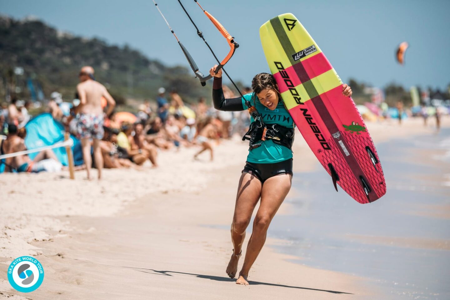 GKA KWT Surf Tarifa Ydwer Day 03 0759 Carla Herrera Oria - singles winner GKA Kite World Cup Tarifa