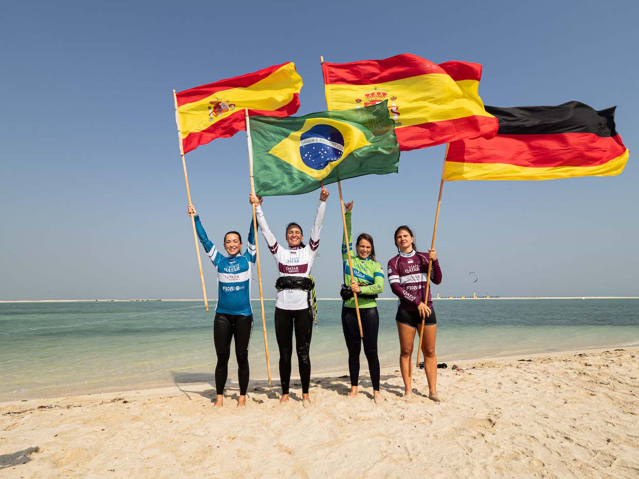 GKA24 Doha E1020638Bruna Kajiya, Claudia Leon, Kaya Lehmann, Rita Arnaus SamuCardenas